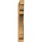 Ekena Millwork Olympic Block Smooth Outlooker, Western Red Cedar, 5 1/2"W x 32"D x 36"H OUT06X32X36OLY05SWR - alternate 4